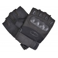 Перчатки тактические OKLEY с открытыми пальцами (черные)