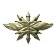 Эмблема петличная ВС Войска Связи защитная