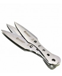Набор метательных стальных ножей Bokera 65х13 (Серебристые) 