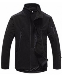 Куртка тактическая  флисовая 7.62 (черная)