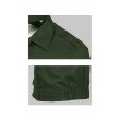 Рубашка офисная зеленая короткий рукав БТК-групп ВКБО (уставная)