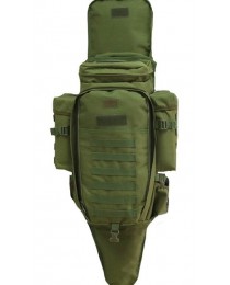 Рюкзак "тактический" с чехлом для ружья 50 литров олива