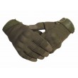 Перчатки тактические со скрытой защитой (олива)