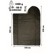 Спальный мешок одеяло Hunter T−20C (240х180 см)