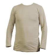 Футболка-фуфайка теплая светло-оливковая армейская х/б БТК-рупп ВКБО ВКПО (уставная) Футболка-фуфайка теплая светло-оливковая армейская х/б БТК-рупп ВКБО ВКПО (уставная)