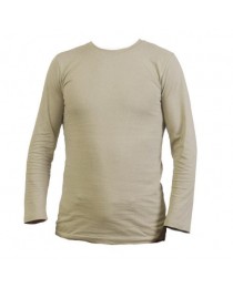 Футболка-фуфайка теплая светло-оливковая армейская х/б БТК-рупп ВКБО ВКПО (уставная)