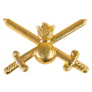 Эмблема петличная ВС Сухопутные войска золотистая