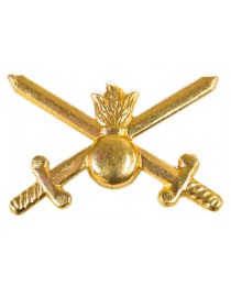 Эмблема петличная ВС Сухопутные войска золотистая