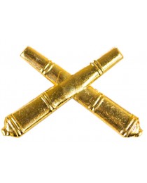 Эмблема петличная ВС Ракетных войск и Артиллерии (золотистая) 