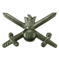 Эмблема петличная ВС Сухопутные войска защитная 