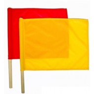 Флажки сигнальные армейские в чехле (красный и жёлтый)