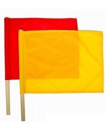 Флажки сигнальные армейские в чехле (красный и жёлтый)