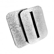Сидушка тактическая (серебро) на поясе с пряжкой