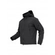 Куртка тактическая Softshell на флисе(черная)